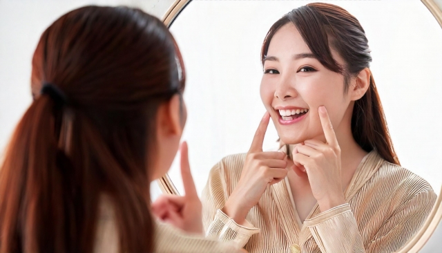 ポジティブになる習慣1.口角1センチ上げるだけで気分が変わる!