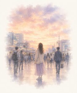 徒然草第五十段のイメージ