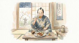 徒然草第六十八段のイメージ